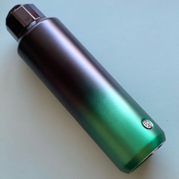 NWT💎Starbucks Stainless Steel Green Black Ombre Diamond Cap Insulated Bottle - Picture 2 of 7